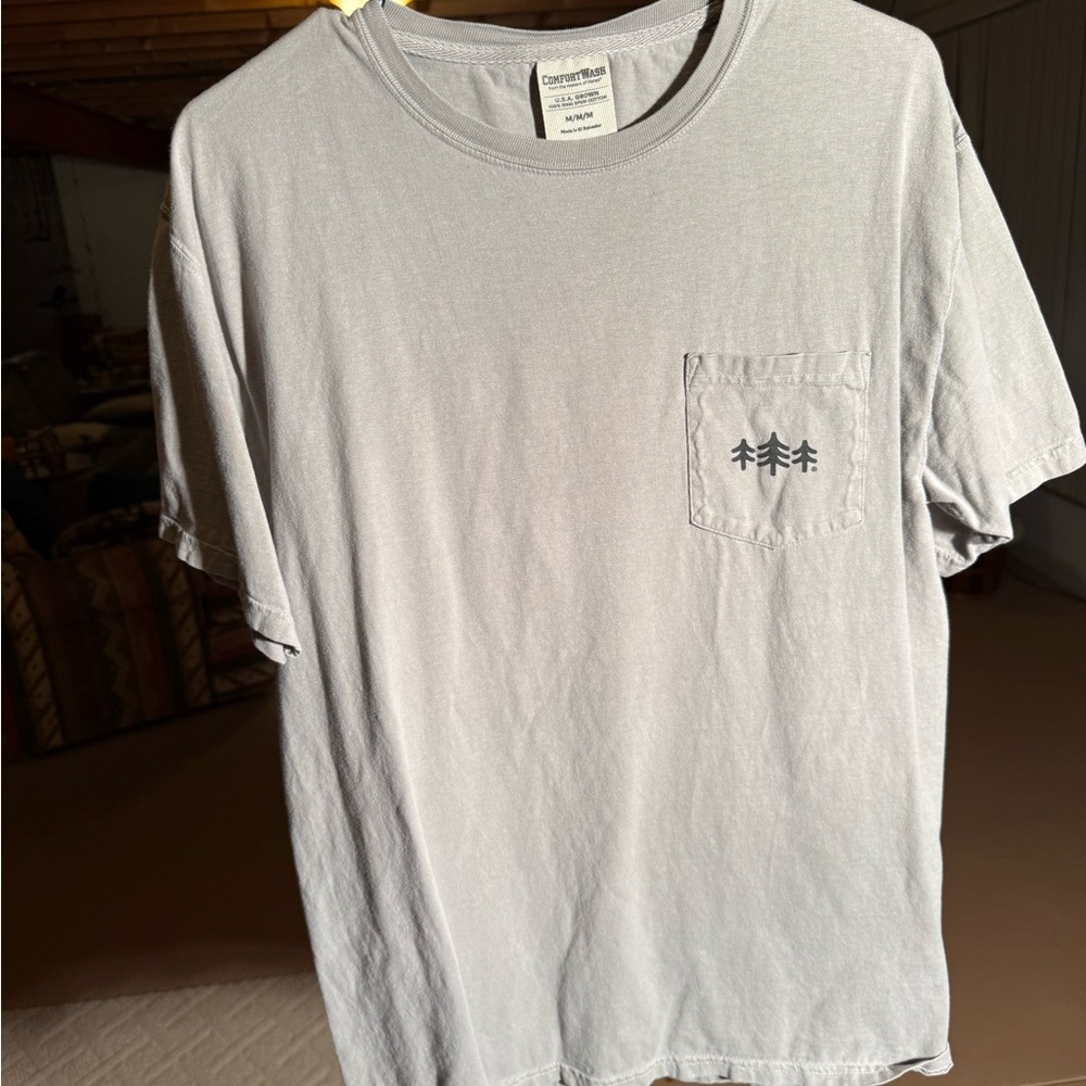 Comfort Colors Men's Short Sleeve Tee in Light Gray